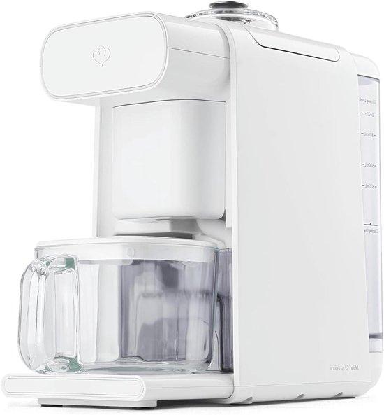 Pflanzliche Milchzubereiter - Veganes Milchgerät - Milch selbst herstellen - Automatische Reinigung - 0,6 Liter - Weiß