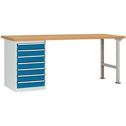 Manuflex WC5119.0002 Werkbanksystem Lichtgrau (RAL 7035)