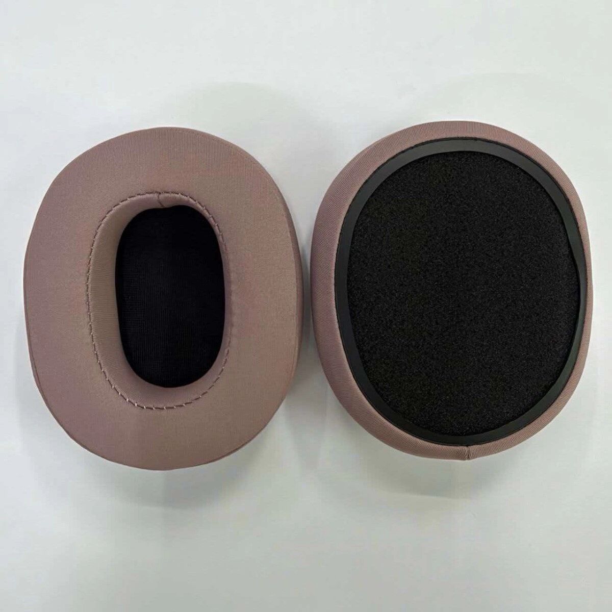 INF 2er-Set Stoff-Ohrpolster, kompatibel mit Skullcandy Crusher 540 – Weiche, atmungsaktive Ersatzbezüge Roségold