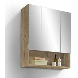 Spiegelschrank Kreta Dekor Viking Eiche