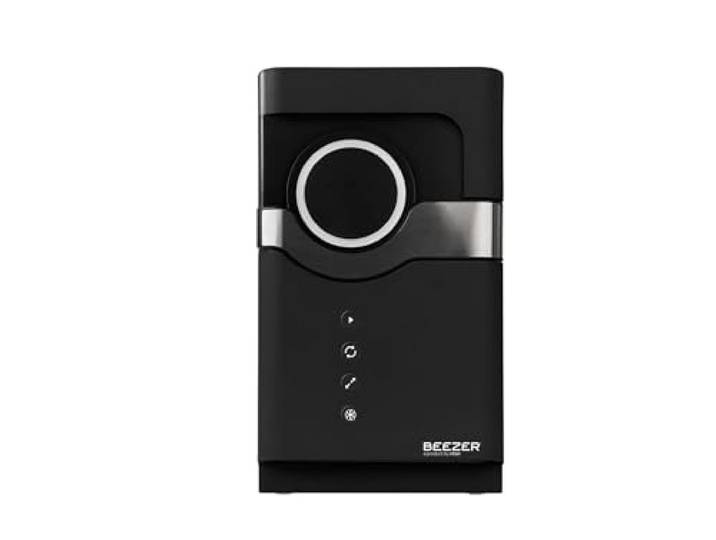 BEEZER® – der wahrscheinlich schnellste, luftbasierte Getränkekühler der Welt, designed in Germany, Schwarz