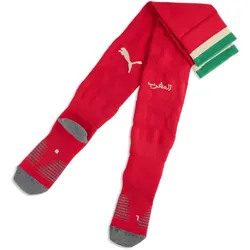 PUMA FRMF Marokko Striped Stutzenstrümpfe WM 2026 08 - fast red/archive green 39-42