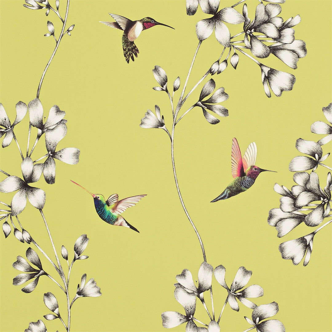 Harlequin Amazilia 10.05m x 68.6cm Wallpaper Roll Gooseberry 1,005cm L