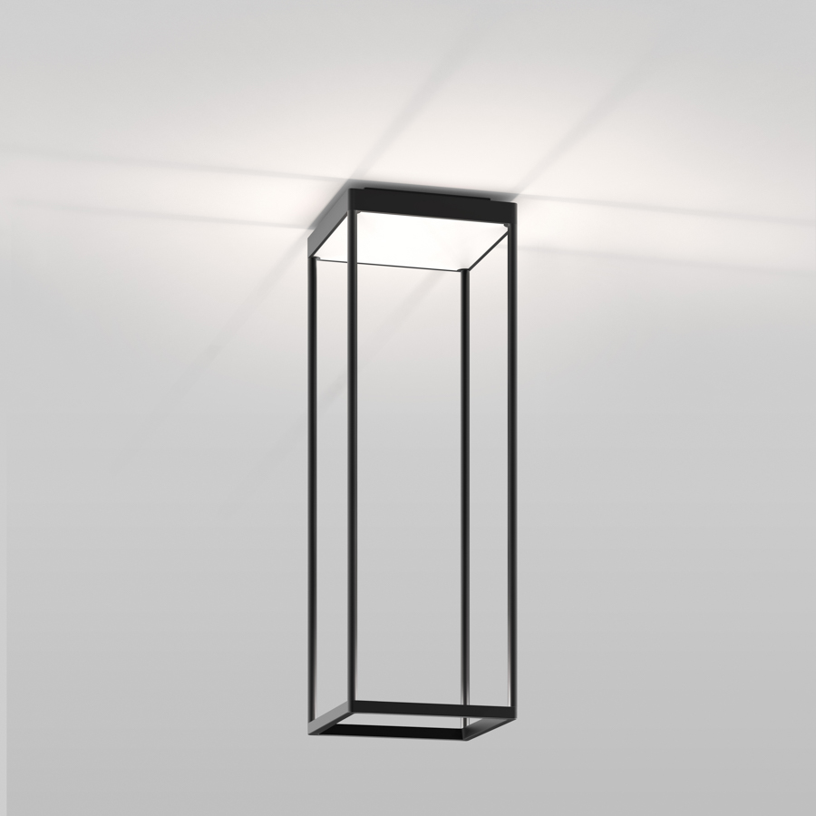Serien Lighting LED-Deckenleuchte REFLEX² S 60cm schwarz 3000K RE2951 4260771520565