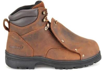 "Carolina Foreman 6"" External Metguard - Mens 10.5 Brown Boot E2"