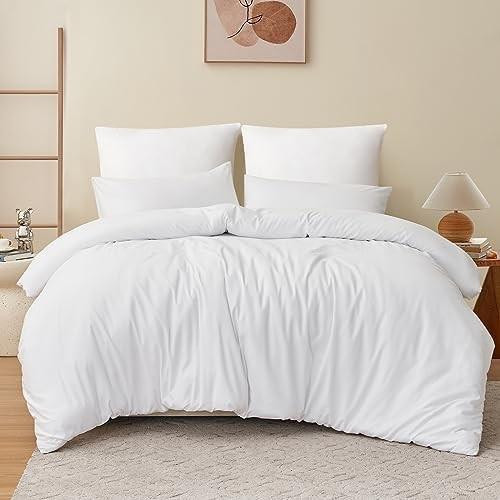 Solidchoice 3-delig Microfiber Beddengoedset met Kussenslopen 240x260 cm