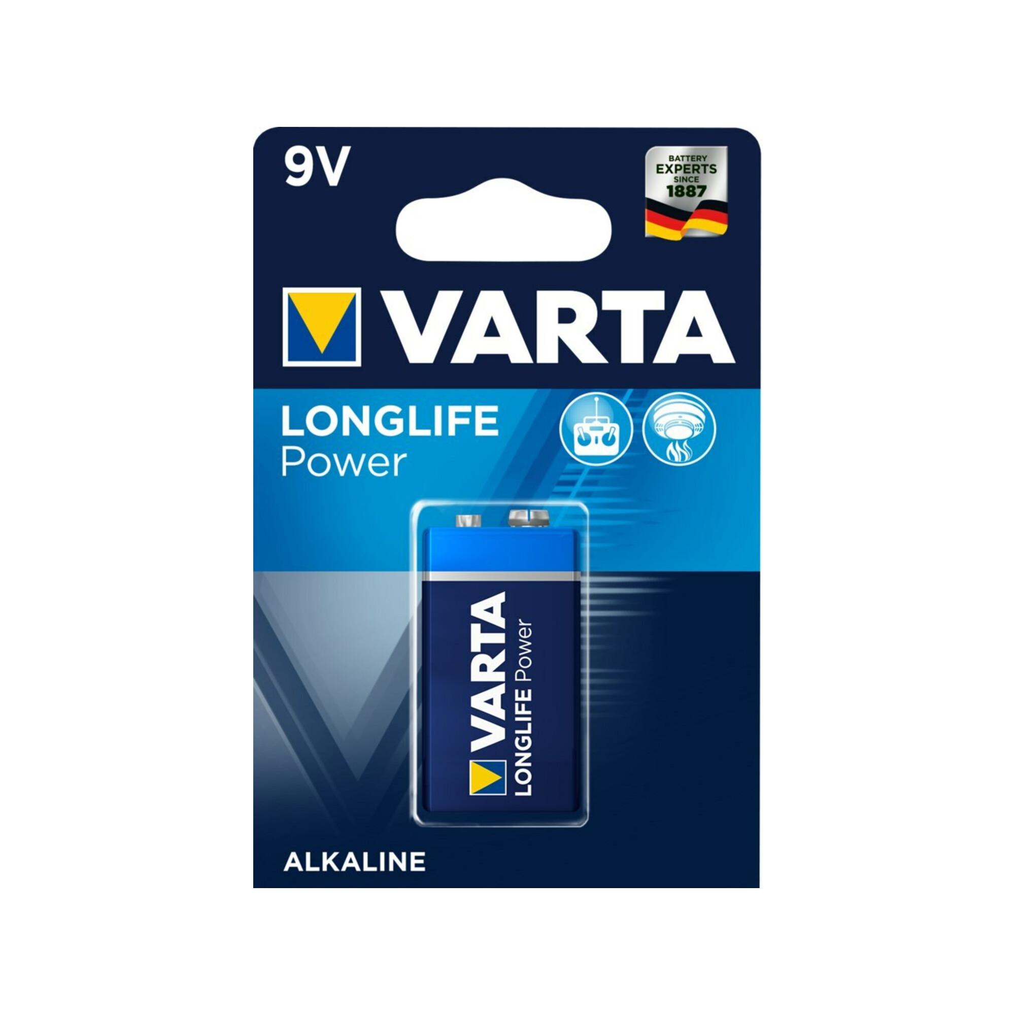 Varta Batterie High Energy 9V E-Block 550mAh V-ALK04922 (04922121411)