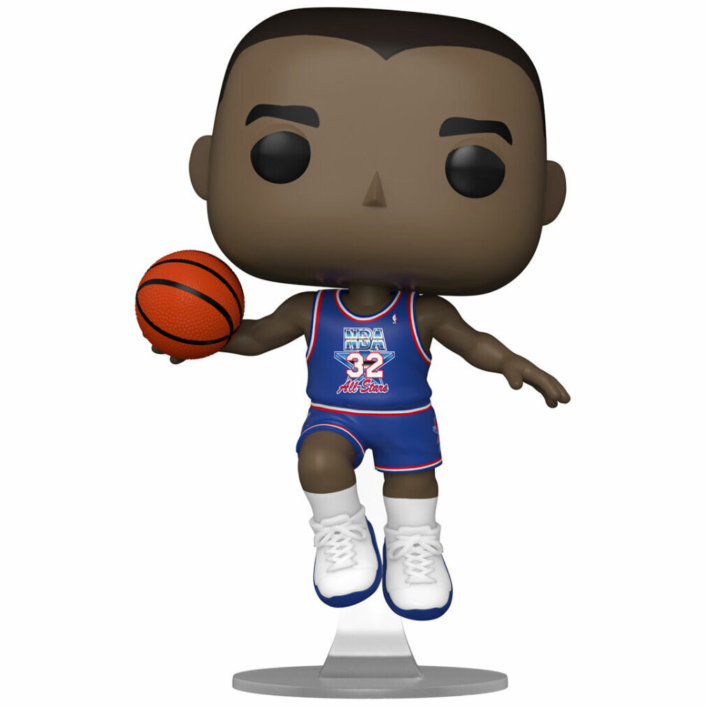 Funko POP! NBA Legenden Magic Johnson Vinyl Figuur, Blauwe All-Star outfit (1991), 9 cm