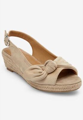 Women's The Zanea Espadrille by Comfortview in Bone (Size 11 M)