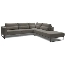 Musterring Ecksofa JustB! PM100 Stoff Grau Elephant