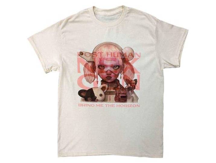 Bring Me The Horizon T Shirt Imprint Nex Gen nieuw Officieel Unisex Natural M