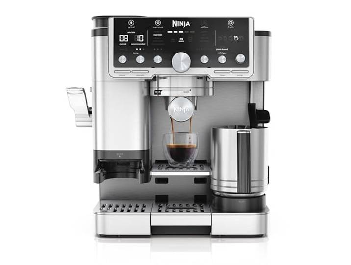 Ninja Luxe Pro 3-in-1-Kaffeemaschine, Silber, ES701EU, einfache Handhabung
