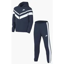 Nike K Nsw Df Tracksuit Mxd Mtrl T-Shirt Kinder - midnight navy/w