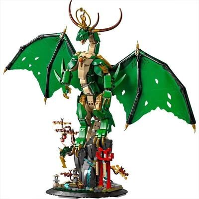 Inspire Curations Master Wu Divine Dragon Mech Building Set 1650 Piece Dragon Mech Robot Toy For Kids one Type