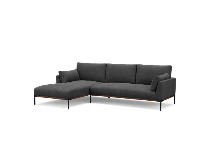Ecksofa TIMBER links anthrazit