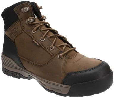 "Carhartt Force HD 6"" Waterproof Work Boot Soft Toe - Mens 8 Brown Boot W"