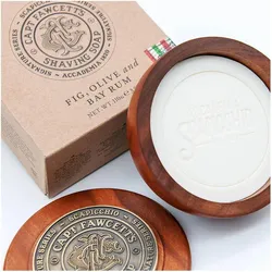 Captain Fawcett, Rasierschaum + Rasiergel, Scapicchio (110 ml, Rasierseife)