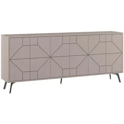 SIDEBOARD mit 6 dekorierten Türen L184 cm - Dune