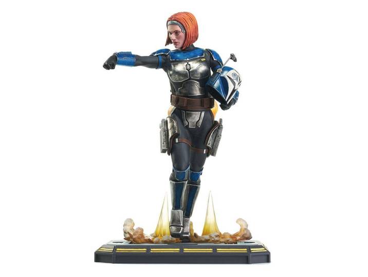 GENTLE GIANT Merchandise-Figur Star Wars The Clone Wars Premier Collection 1/7 Bo Katan 28 cm