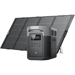 EcoFlow DELTA 2 Max Tragbare Powerstation - DELTA 2 Max + 400W Tragbares Solarpanel