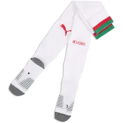 PUMA FRMF Marokko Striped Stutzenstrümpfe WM 2026 09 - PUMA white/fast red 43-46