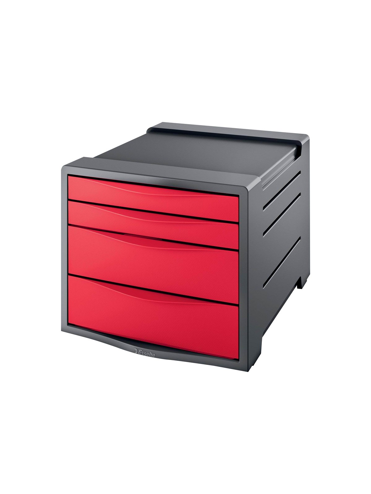 Esselte Drawer Cabinet Vivida 4-drawer Red