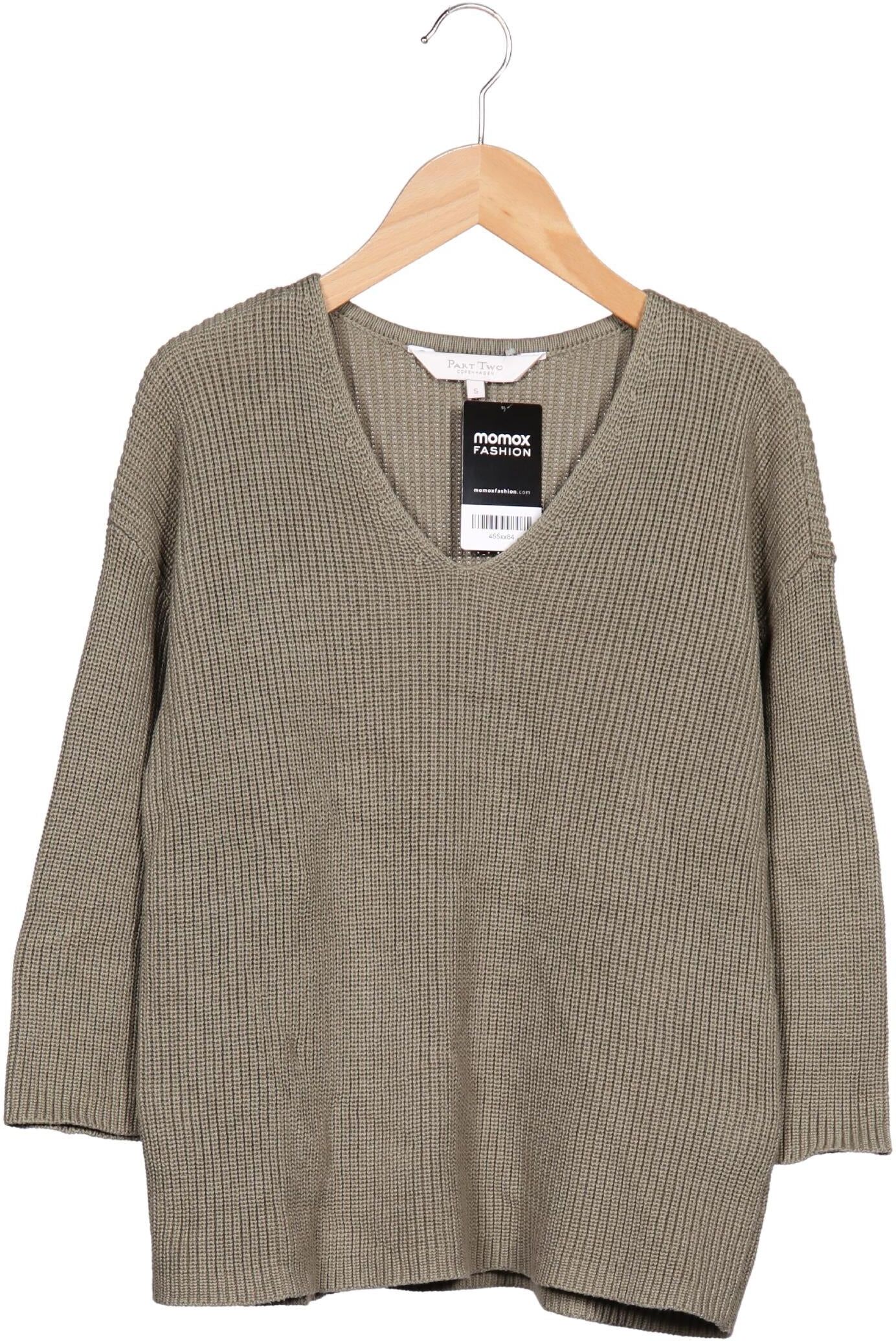 Part Two Damen Pullover, Grün, Gr. S, Baumwolle - Second Hand