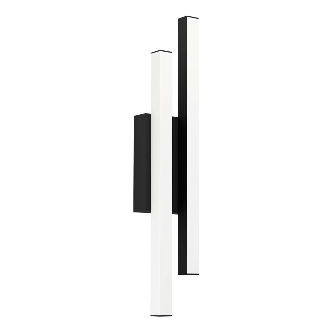 Eglo Serricella LED wandlamp voor buiten, zwart en wit, IP55
