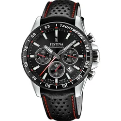 Festina Quarz Herren Timeless Chronograph F20561/4 - schwarz - 45.0mm