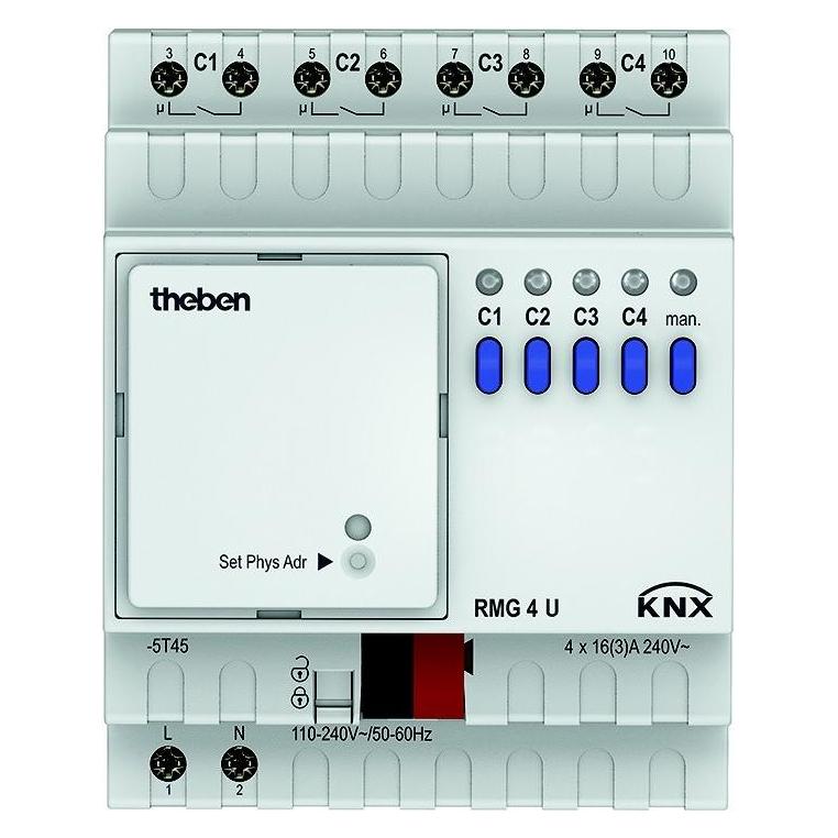 Theben Rmg 4 U Knx (Schaltaktor) (4930223)