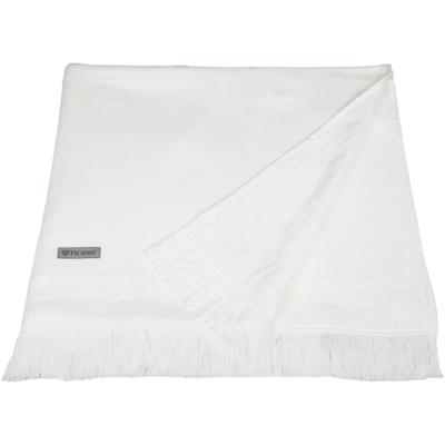 Hamamtuch ROSS "Hamam", weiß, B:90cm L:180cm, Hamam Frottier, Hamam Frottier, Handtücher, idealer Begleiter für Strand, Sauna oder Wellnessbereich