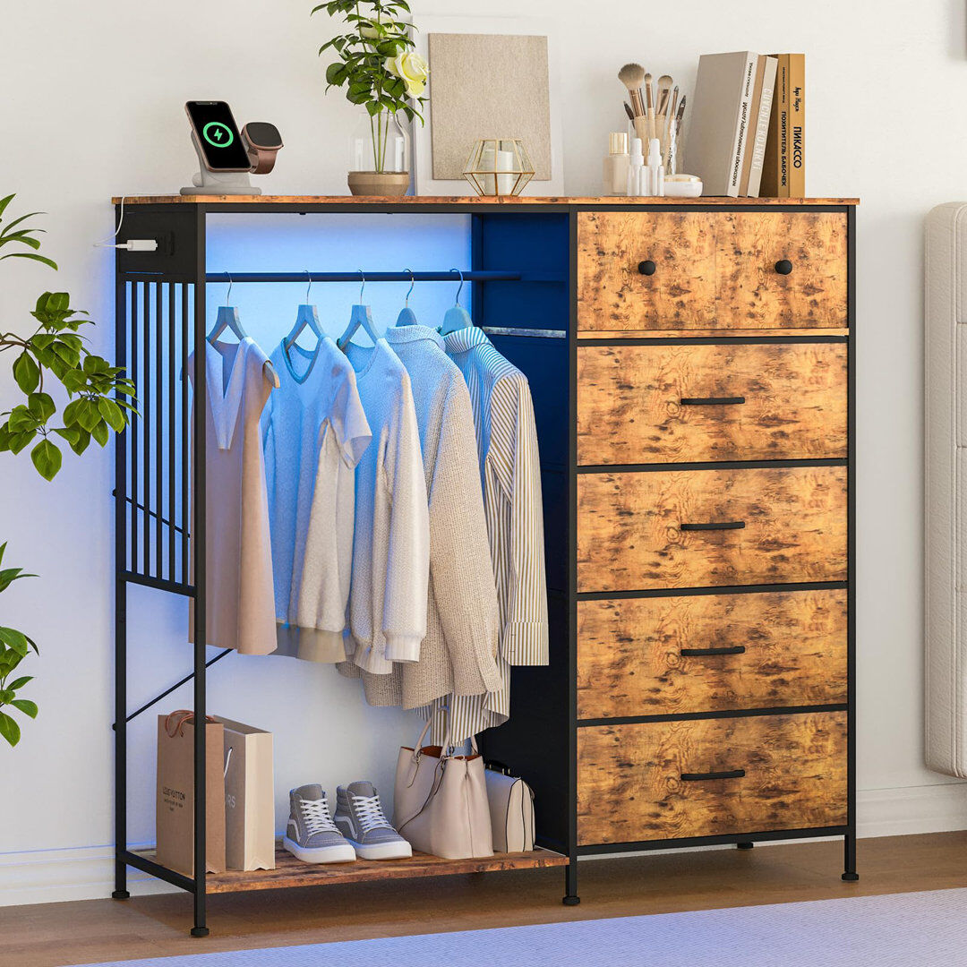 Rio Closet System Brown 46.5cm W