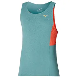 Mizuno, Damen, Sportshirt, damen-top active dryaeroflow tank (S), Mehrfarbig, S