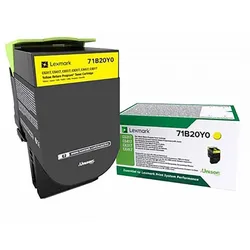 Lexmark 71B20Y0 - toner, yellow (gelb)