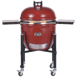 Monolith LeChef Pro-Serie 2.0 – RED mit Gestell, 55 cm Edelstahlrost, Glasfaserdichtung, Smart Grid System
