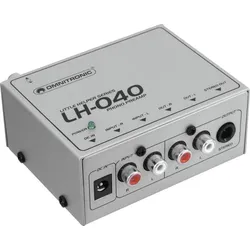 Omnitronic Lh-040, Phono Vorverstärker, Silber