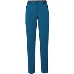 VAUDE Damen Hose VAUDE Damen Wanderhose Scopi Pants II, Größe 38 in Blau Blau
