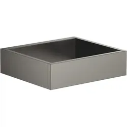 Dornbracht Mem Papierrollenhalter 83590780-99 Reserve, Ausladung 116 mm, Dark Platinum matt