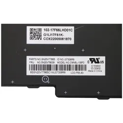 Lenovo CMNM-CS20,BK-BL,CHY,FRA, Notebook Ersatzteile, Schwarz