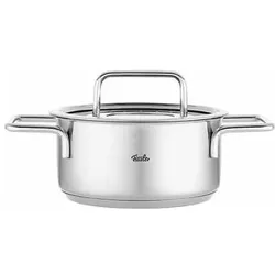 Fissler Kochtopf mGD, Pfanne + Kochtopf, Silber