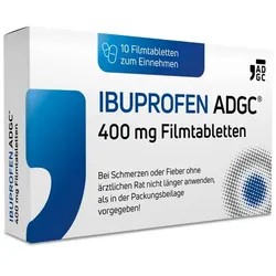 IBUPROFEN ADGC 400 mg Filmtabletten 10 St