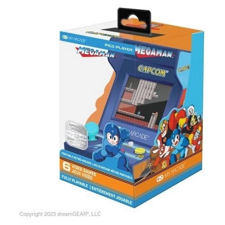 MyArcade My Arcade Mega Man Pico Player Portable Retro Arcade (6 GAMES IN 1) (0845620070114)