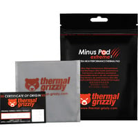 Minus Pad extreme 2 - 100x 100x 2,0 mm, Wärmeleitpads grau