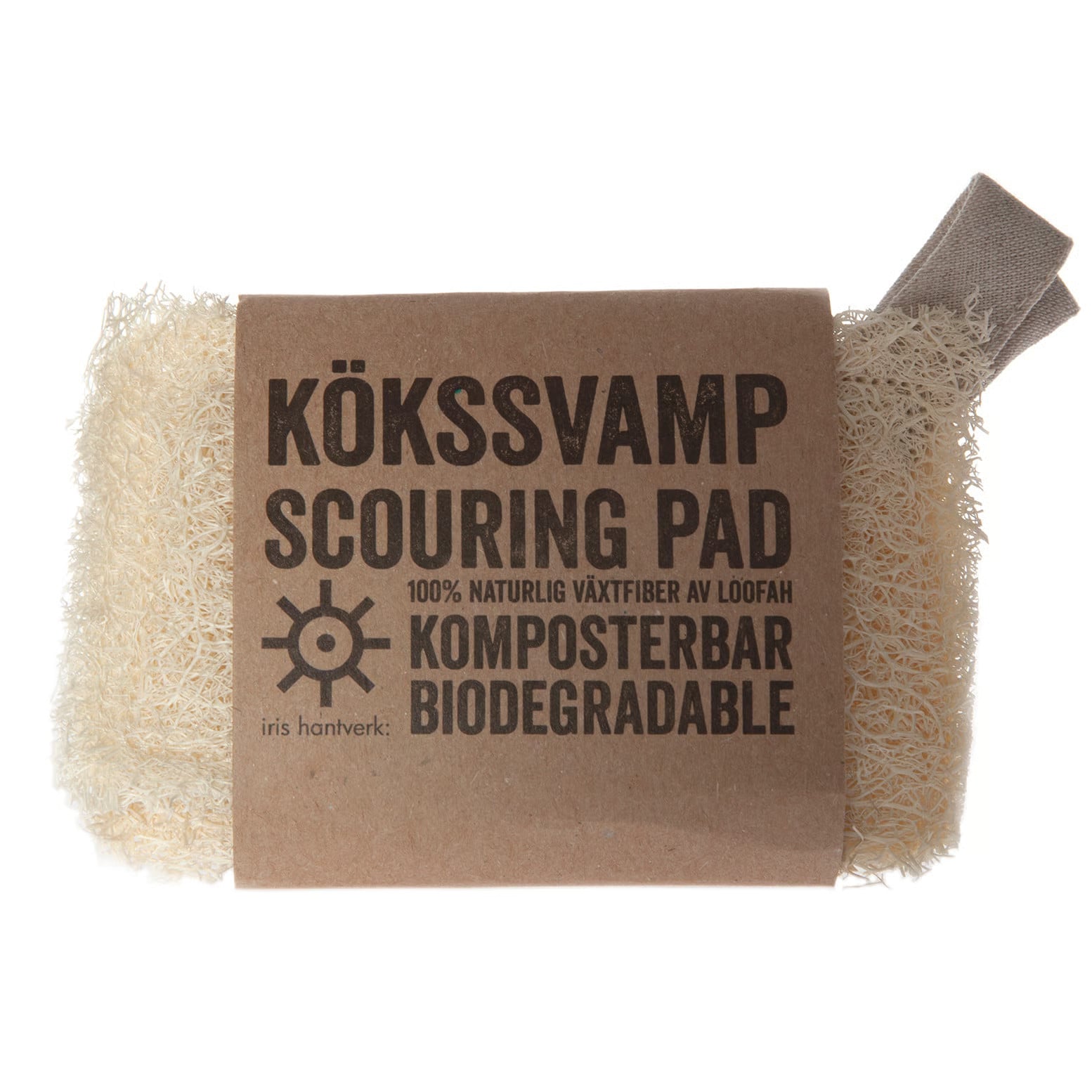 Iris Hantverk Loofah schuurspons 2-pack