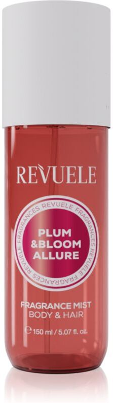 Revuele Plum & Bloom Allure Fragrance Mist brume parfumée corps et cheveux pour femme 150 ml