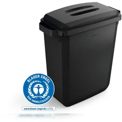 Durable 1800503221 DURABLE Abfallbehälter Durabin ECO 60 Liter rechteckig schw.