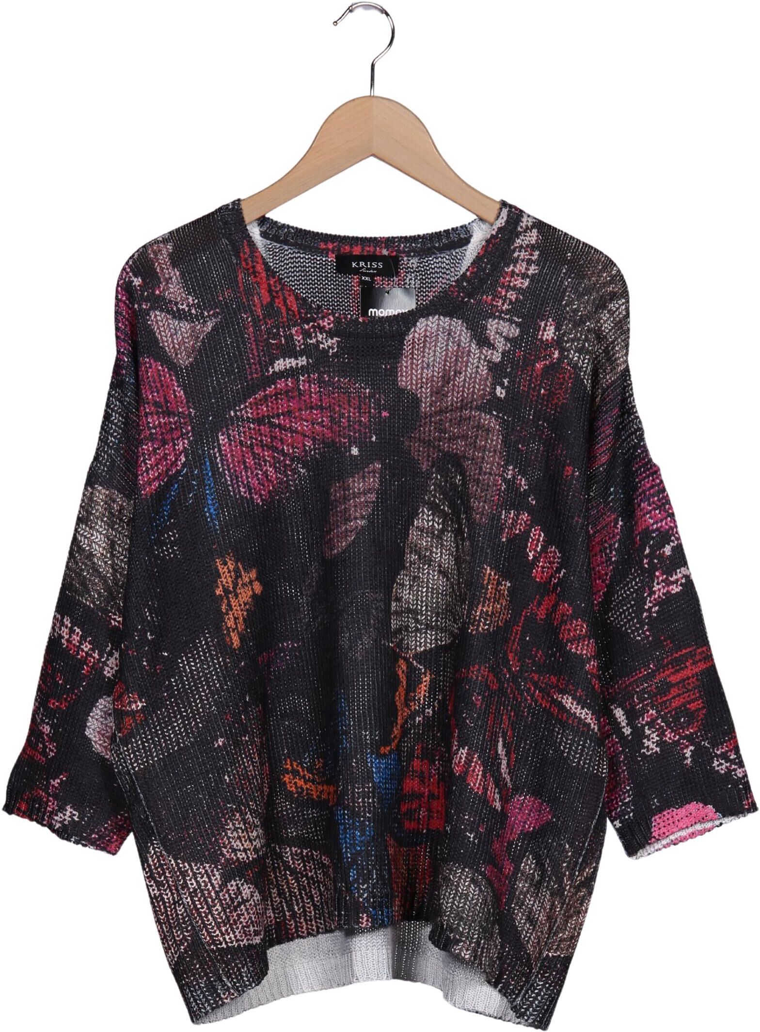Kriss Trading Sweden Damen Pullover, Mehrfarbig, Gr. Xxl, Synthetik - Second Hand