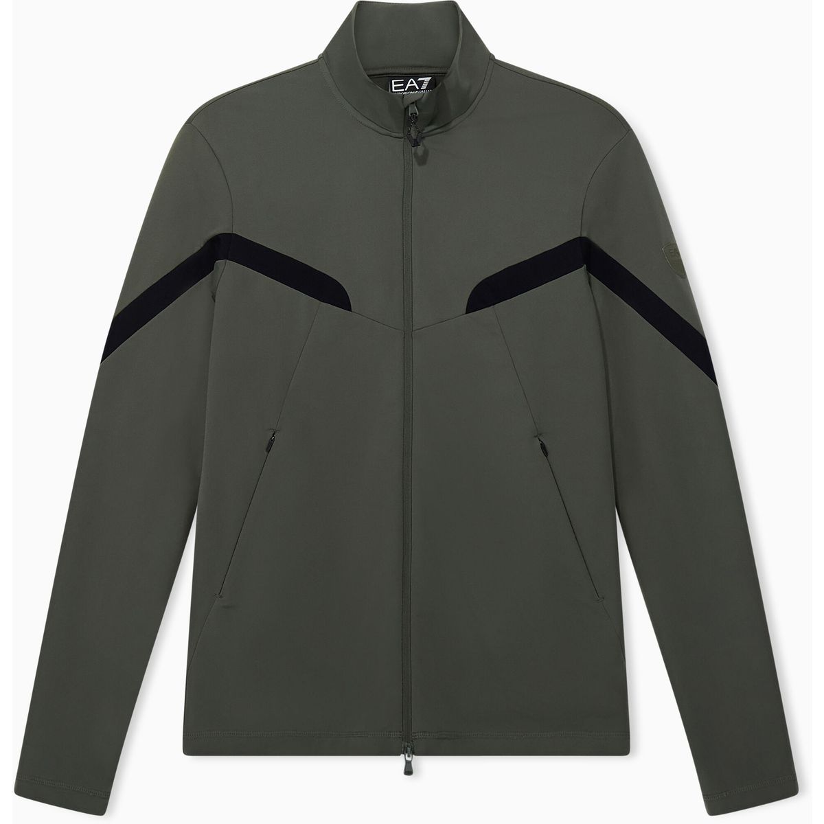 EA7 Ski M Pure Powerstretch T-top Full Zip - Ski M Pure Powerstretch T-top Full Zip thyme (U8102) M 7M001969 AF14634-U8102-M