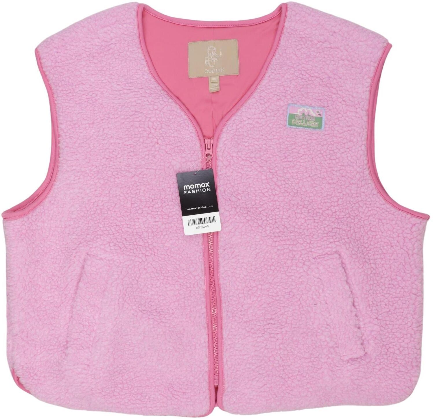 Culture Damen Weste, Pink, Gr. XS, Synthetik - Second Hand