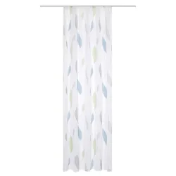 Fertigvorhang Voile Blau/Grün ca. 140x175cm